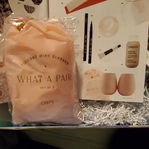 Silicon wine glasses